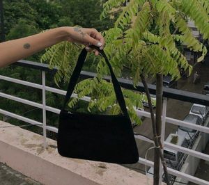 Suede Baguette