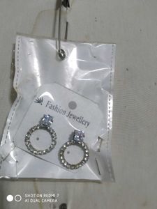 Sparkling Hoop Earrings