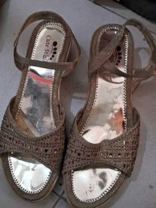 Sparkly Flat Sandals