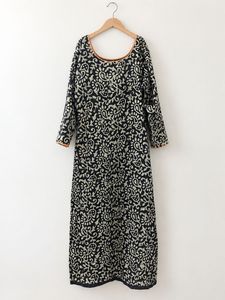 Stylish Black Printed Kurta