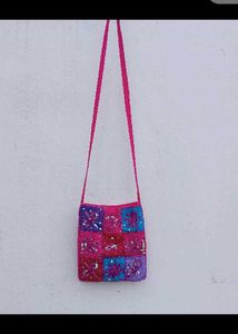 Boho Beaded Sling Bag