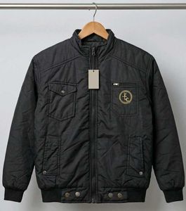 Men's Black Padded Jacket