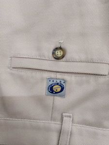 Cotton Beige Color Pant
