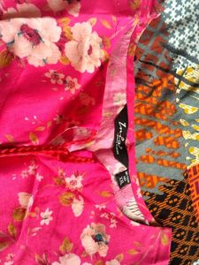 Vibrant Pink Floral Kurta