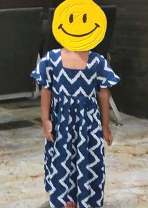 Pure Cotton Designer Frock