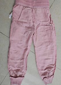Plaid Slim Fit Pants &amp; pink denim