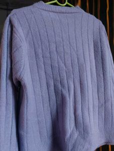 Lavender Knit Cardigan