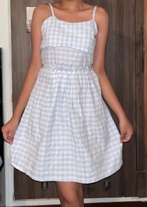 Blue Gingham Sundress