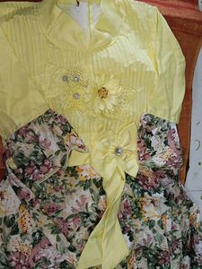 frock with pant set
