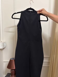 Bodycon Black Mini Dress (V-Neck Sleeveless) Dres