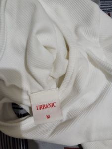Xs,S,M-Open back with knot White Crop Top