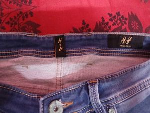 Multiple Unisex Blue Denim Jeans