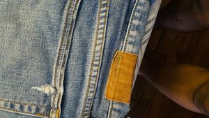 GAP Distressed Blue Denim Jeans
