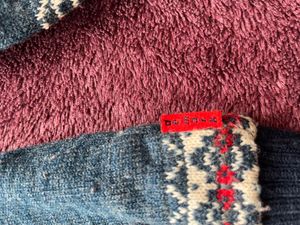 Kids Fair Isle Unisex Knit Zip Hoodie - Ultra warm