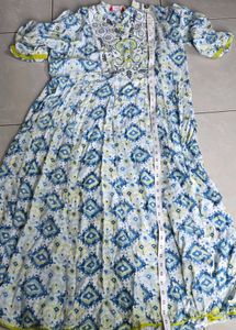 Pure cotton 3 piece printed Kurta set