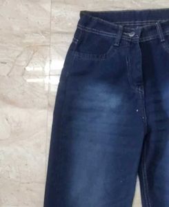 blue baggy jeans women