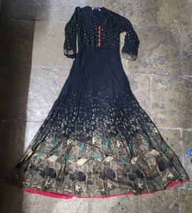 Black Designer Partywear Gown