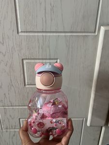 🦄Cute Bear Water Bottle with Straw