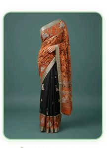 Elegant Embroidered Saree