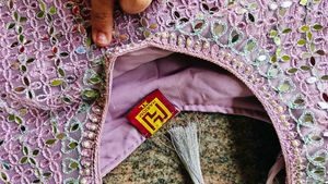 Lavender Lehenga Choli Set