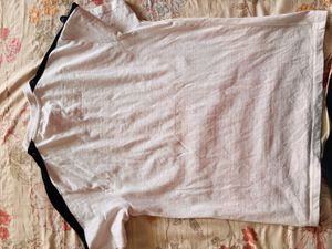 Women's White Graphic T-Shirt