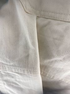 Cream Cargo Jogger Pants