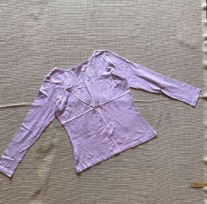 Lilac Long Sleeve Top