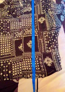 Stylish Printed Button-Up Shirt