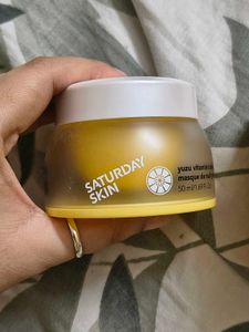 Saturday Skin Yuzu Vitamin C Sleep Mask