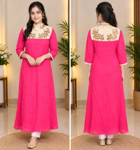 Elegant Embroidered Kurta