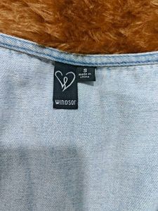 Windsor Light Wash Denim Vest