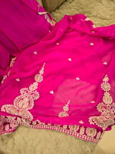 Brand New Party Wear Vibrant Saree