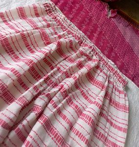 Pink Floral Kurta Set