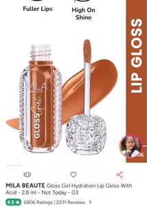 MILA BEAUTE Glossy Girl Lipstick