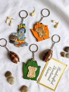 Assorted Keychains ~ Set of 5 🐚✨💕