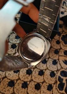 Fossil Blue Dial Chronograph Watch