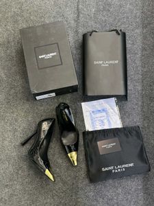 YSL Saint Laurent Black Heels