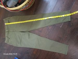 Olive Green Skinny Fit Pants