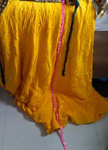 Stunning Yellow Embellished Maxi Gown