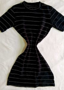Classic Striped mini dress