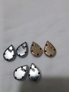 Sparkling Drop Earrings Set