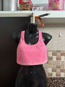 Sports Bra Set - Pink &amp; Black