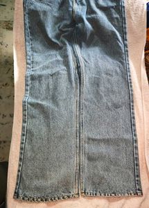 Light Wash Wide Leg Jeans