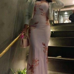 Floral Print Maxi Dress