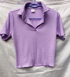 SSS Lavender Crop Top