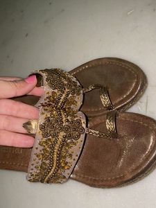 Embellished Heels Sandals