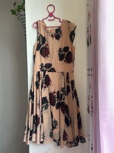 Floral Print Sleeveless Dress