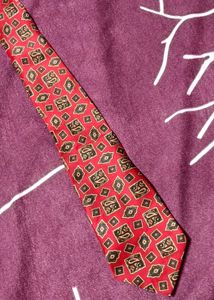 Heng Te Lai Pure Silk Print Tie