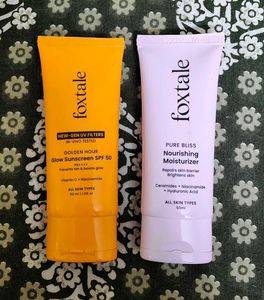 FOXTALE Sunscreen & Moisturizer