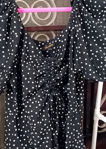 Black Polka Dot Dress